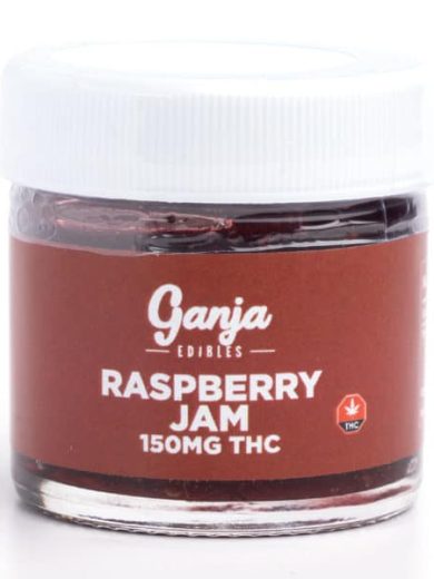 150mg thc raspberry jam ganja edibles