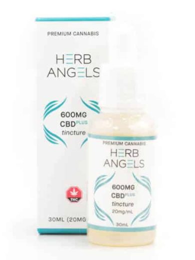 600mg cbd plus tincture herb angels