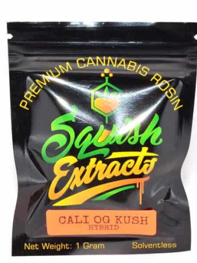 cali og rosin squish extracts