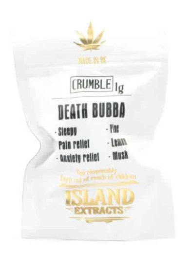 death bubba crumble island extracts