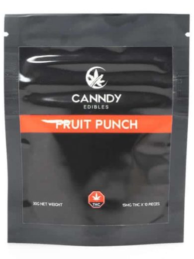 fruit punch 150mg thc gummies canndy edibles