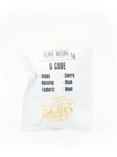 g code live resin island extracts