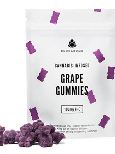 grape vegan gummies buudabomb