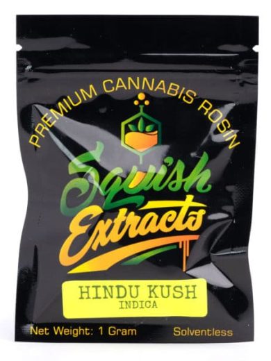 hindu kush rosin squish extracts