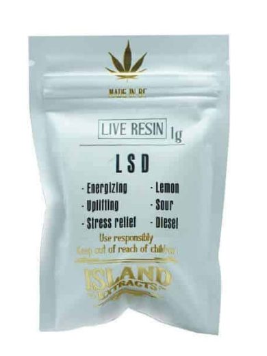 lsd live resin island extracts