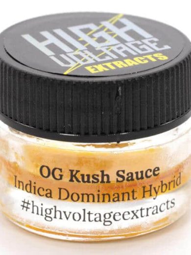 og kush sauce high voltage extracts