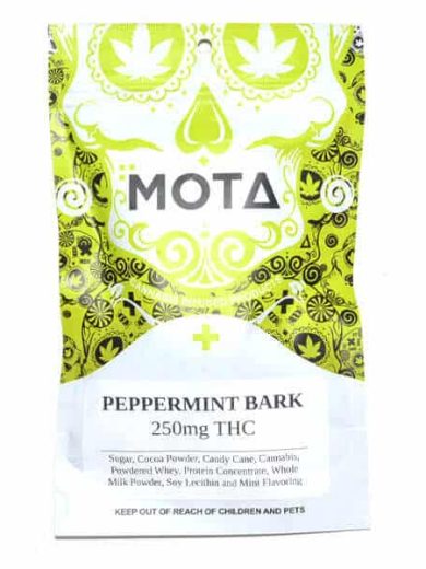 peppermint bark 250mg thc mota