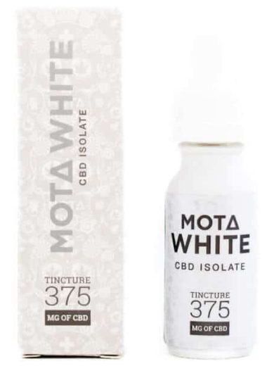 white 375mg cbd tincture mota